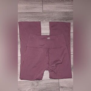 Calia Size Medium Yoga Pants Bootcut Purple High Rise Comfy Stretch